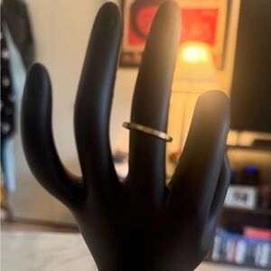 Delicate Slim Gold Band Ring